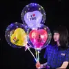 Set Mayorista de Globos Bobo Brillantes de Navidad para Puestos de Mercado Nocturno, Globos de Dibujos Animados para Niños, Sin Estirar, Brillantes de Dibujos Animados