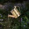Fábrica de Origen de Fondo Transfronterizo Manualidades de Hada de las Flores Lámpara de Tetera de Jardín Lámpara Solar Impermeable para Jardín Exterior