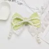 Renda Pérola Xadrez Cauda de Andorinha Laço Acessórios de Cabelo Grampo de Cabelo DIY Roupas Bolsa Capa de Celular Acessórios de Joias DIY