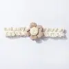 Europa y Estados Unidos transfronterizos nuevos accesorios para el pelo de bebé encaje de flor linda banda elástica para el pelo de bebé accesorios cómodos para niños