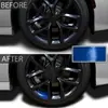 Pegatinas Reflectantes para Coche de Nuevo Producto Transfronterizo, Pegatinas Reflectantes para Rines de Coche, Pegatinas Decorativas de 18-21 pulgadas, Juego de 6 Piezas de Pegatinas de Línea