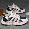 Sapatos Esportivos Casuais Masculinos de Bico Redondo em Microfibra + Malha, Sapatos de Trabalho com Cadarço, Sapatos Masculinos Respiráveis de Salto Baixo, Casuais e Versáteis