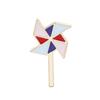 Accesorios estilo coreano lindo creativo Broche de conejo y zanahoria moda versátil Pin de molino de viento insignia de dibujos animados