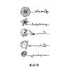 Fábrica direta novos pequenos adesivos de tatuagem frescos alto sentido em letras inglesas pequena figura adesivos de tatuagem personalizados