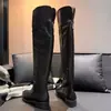 Cosplay Botas para Hombre y Mujer Ataque a los Titanes Soldado Allen Long Mikasa Usadas Tacón Bajo Hasta la Rodilla talla extra