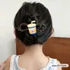 2026 Novo Elegante Presilha de Garra Grande Pelúcia Retro Presilha de Cabelo para Nuca Flor Bico de Pato Presilha de Cabelo para Mulheres