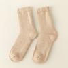 [Empuje principal] Calcetines de hombre 30% calcetines de lana calcetines de invierno de hombre hasta media pantorrilla de cachemir calcetines de toalla de línea gruesa de felpa calcetines gruesos cálidos