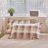 2024 Funda de Almohada Algodón Puro Funda de Almohada Toda de Algodón Funda para Relleno de Almohada del Hogar Paquete Doble Fabricante de Nantong Venta al Por Mayor Amigable para Dormir Extraíble y Lavable