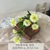 Nuevas Flores Artificiales de Alta Gama, Crisantemos Pavo Real, Flores para Arreglos de Paisajismo de Jardín, Ramilletes de Decoración para Bodas, Flores Falsas, Flores Artificiales
