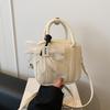 Bolso Pequeño Cuadrado de Comercio Exterior Transfronterizo para Mujer 2025 Nueva Textura Nicho Retro para Viajes Cotidianos Gran Capacidad Portátil Bolso de Hombro Venta al por Mayor