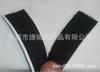 Suministro de fábrica corte en ángulo recto Velcro pegamento negro Velcro negro