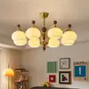 Candelabro de sala de estar vintage de cobre macizo estilo francés, candelabro retro estilo americano vintage para recibidor, habitación y dormitorio con protección ocular de espectro completo