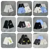 Pantalones Cortos Deportivos Casuales de Malla con Cordón y Estampado de Logo Francés Clásico Pintado a Mano Alcatraz