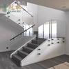 Colgante de vidrio de acero inoxidable tornillo decorativo clavo publicitario barandilla accesorios pasamanos de escalera colgante clip de fijación para columna de pared