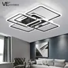 Lámpara principal de sala de estar 2024 nuevas lámparas Zhongshan paquete de combinación de toda la casa atmósfera simple moderna techo espectro completo
