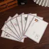 Papel de Carta Retrô de Aviação Cartão Postal Envelope Saco Presente de Aniversário Feriado Cartão de Mensagem DIY Saco de Cartão de Saudação