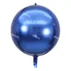 Ventas Directas Transfronterizas Globos Redondos de Papel de Aluminio 4D de 50 Pulgadas 60 Pulgadas 22 Pulgadas Tema de Cumpleaños Fiesta Globos Decorativos de Papel de Aluminio