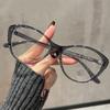 Armazón de Gafas Cat-Eye para Mujer, Estilo Nuevo, Aspecto Natural, Hace que la Cara Parezca Más Pequeña, TR90 Anti-Luz Azul, Se Pueden Montar Lentes Graduados