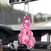 Novo Pingente Criativo de Galho de Veado Transfronteiriço Ornamento Acrílico Plano para Pendurar no Carro Chaveiro de Mochila Decoração Presente