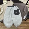 Pantalones Deportivos Casuales de Terciopelo Grueso Unisex para Niños Baby Plus 2026 Invierno