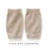 Rodilleras 100% Cachemir Otoño/Invierno 2026 Nuevo Estilo Unisex Cortas Gruesas Cortavientos Protección contra el Frío Cálidas Tejidas