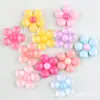 Caixa de Armazenamento Flor de Cinco Pétalas, Pétalas de Flor Pequenas, Acessórios de Resina, Acessórios de Cabelo Artesanais DIY, Presilhas de Cabelo, Materiais de Decoração DIY