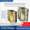Conector de reparo rápido para tubo de água no atacado, anel de reparo, chapa de aço, seção Haff, armadilha de vazamento, clipe Haff