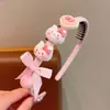 Faixa de Cabelo Desenho Animado Fofo Infantil Pente para Organizar Cabelos Quebrados Laço Kloomi Menininha Faixa de Pressão para Cabelo Acessórios de Cabelo Lote