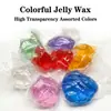 Cera de Gelatina para Manualidades, Cera de Gelatina Dura, Cera de Gelatina de Colores para DIY, Cera de Gelatina para Modelado y Regalos