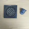 Desagüe de piso de acero inoxidable color gris gunmetal electroplateado para alcantarilla de baño, electroplateado con núcleo de imitación de cobre macizo, desagüe de piso a prueba de insectos y olores