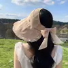 Sombrero de Sol para Mujer 2026, Protección Solar, Protección UV, Nuevo Estilo Primavera y Verano, Sombrero Abierto Informal con Ala de Encaje, Sombrero de Sol de Ala Ancha