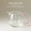 Taza de Compartir Té de Vidrio Resistente al Calor de Alto Borosilicato, Accesorios de Té para el Hogar, Jarra de Té, Taza de Compartir Té