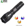 Linterna LED de Mano A100 Luz Brillante T6 Estilo Camping Recargable Zoom Telescópico L2 Alta Potencia Linterna Estilo Camping para Exteriores