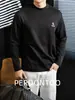 [Retro Urbano] Camiseta Polo Masculina Manga Longa 60S Modal Macio Antibacteriano Base Bordada com Acabamento de Alto Padrão