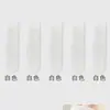 Meias Ruffle na Altura da Panturrilha para Mulheres, Meias Finas de Renda Branca para o Verão, Meias Respiráveis de Malha Vazada para o Verão