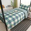 Algodão Três Peças Dormitório Estudantil Algodão Puro Seis Peças Cama Lençóis de Cama Capa de Edredom Cama Elástica Conjunto para Dormitório Compra em Grupo Atacado