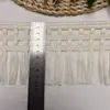 Ventas Directas de Fábrica de Cojines para Sofá de Chenilla, Encaje con Borlas, Encaje con Borlas para Textiles del Hogar, Accesorios de Encaje para Cojín de Sofá
