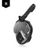 Nueva máscara de snorkel para niños y adultos, HD, antivaho, plegable, completamente seca, para buceo con miopía.