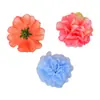 Crisantemo de Mil Capas Simuladas Venta al por mayor Flor de Crisantemo Bola Pequeña Flor Artificial de Seda Material Hecho a Mano Accesorios para Fotografía Guirnalda Tocado con Flores