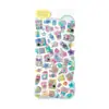 Pegatinas de animales lindos tipo caramelo de cristal, 3D en relieve, hechas a mano, educativas, para niños, adecuadas para álbumes de recortes y fundas de teléfono