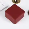 Caixa de Joias Octogonal Vermelha Caixa de Embalagem para Joias da Moda Anel Caixa para Anel Colar Pulseira Caixa de Presente Caixa de Armazenamento Caixa para Anel Venda por Atacado