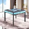 Nuevo Modelo de Montaña Rusa Eléctrica de Bajo Ruido Xuanhe Sakura, Mesa Cuadrada de Mahjong y Mesa de Comedor de Lujo Ligero de Gama Alta