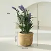 Enfeites de Flores Artificiais para o Armário de Sapatos da Entrada, Flores Decorativas no Ar Condicionado da Sala de Estar, Enfeites Criativos para Exibição, Pequeno Bonsai Fresco