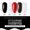 Esmalte em Gel Branco Leitoso Exclusivo para Salão, Gel Fotopolimerizável Branco Puro, Preto Puro, Vermelho Verdadeiro, Preto Transparente Ice, À Prova D'água, Efeito Iluminador