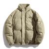 Ropa de abrigo de algodón grueso de gamuza retro americana para hombres y mujeres en invierno Nueva ropa de abrigo tipo pan grueso para parejas Marca de moda Ropa de abrigo de algodón