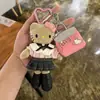 Linda Spice Girl Y2K Yabi Kitty Piernas Largas Colgante Muñeca Peluche Llavero Mochila Colgante Regalos Dopamina