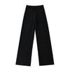 Ry25229-2025 Novas Calças Femininas Estilo Europeu e Americano Sexy Moda Cintura Alta Reta Perna Larga Calças Casuais Sexy