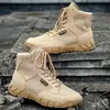 Zapatos para Hombre Transfronterizos, Botas Tácticas para Senderismo al Aire Libre y Montañismo, Zapatos de Entrenamiento, Botas Militares, Botas del Desierto para Hombre, Fabricante de Botas de Combate para Mujer de Jungla