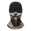 Gorro de Ciclismo Divertido de Moda, Capucha de Seda de Hielo de Alta Elasticidad para Protección Solar Facial Completa, Máscara Facial a Prueba de UV para Motocicleta Todoterreno