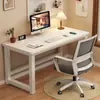 Mesa de Computador, Mesa Simples para Quarto, Mesa para Estudo em Casa de Estudante, Mesa de Escritório para Adultos, Mesa de Trabalho Retangular